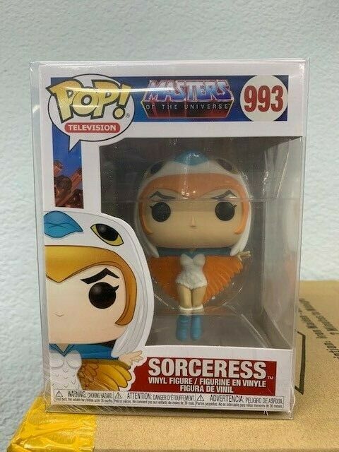 Funko POP! TV Masters of the Universe SORCERESS Figure #993 w/ Protector