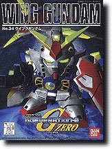 Bandai Hobby BB#34 Wing Gundam, Bandai SD Action Figure