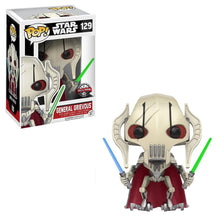 Load image into Gallery viewer, Funko POP! Star Wars General Grievous Vinyl Collectible #129 Exclusive