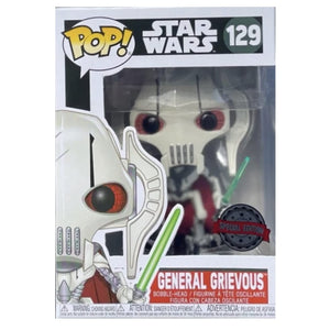 Funko POP! Star Wars General Grievous Vinyl Collectible #129 Exclusive