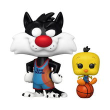 Load image into Gallery viewer, Funko POP! Movies: Space Jam, A New Legacy SYLVESTER &amp; TWEETY #1087 w/ Protector