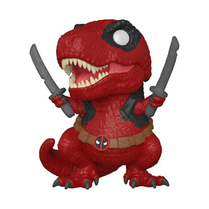 Funko POP! Marvel: Deadpool 30th DINOPOOL Figure #777 w/ Protector