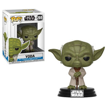 Load image into Gallery viewer, Funko Pop Star Wars: Clone Wars - Yoda Collectible Figure, Multicolor