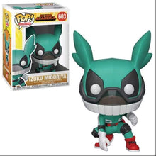 Load image into Gallery viewer, Funko POP! Animation: My Hero Academia DEKU with Helmet Figure #603 w/ Protector