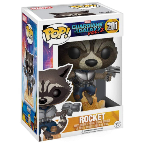 Funko POP Movies: Guardians of the Galaxy 2 Flying Rocket Toy Figure