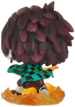 Load image into Gallery viewer, Funko Pop Demon Slayer Tanjiro Kamado with Flaming Blade