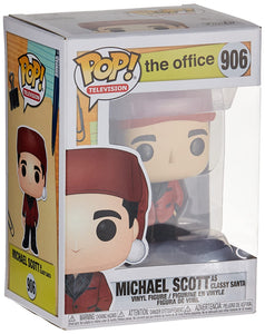 Funko Pop! TV: The Office - Michael As Classy Santa Figure w/ Protector