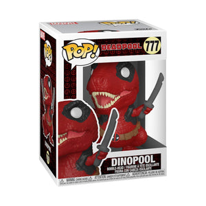Funko POP! Marvel: Deadpool 30th DINOPOOL Figure #777 w/ Protector