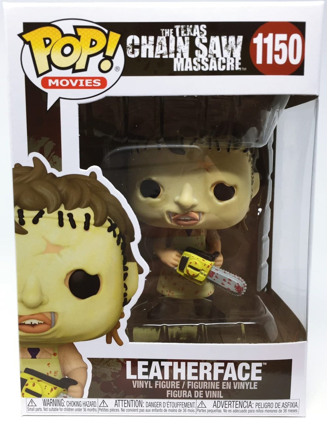 Funko Pop! Movies: Texas Chainsaw Massacre - Leatherface Figure w/ Protector