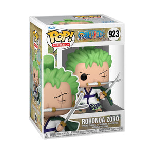 Funko Pop! Animation: One Piece - Roronoa Zoro Figure w/ Protector