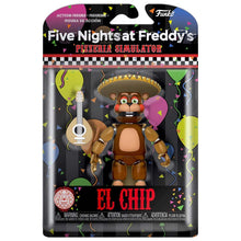 Load image into Gallery viewer, Funko Action Figures: Five Nights at Freddy&#39;s Pizza Simulator - El Chip, Multicolor