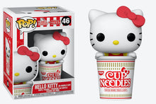 Load image into Gallery viewer, Funko Pop! Sanrio: HKxNissin - Hello Kitty in Noodle Cup Figure w/ Protector