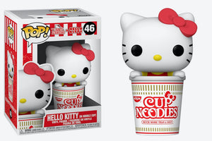 Funko Pop! Sanrio: HKxNissin - Hello Kitty in Noodle Cup Figure w/ Protector
