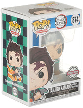 Load image into Gallery viewer, Funko Pop Demon Slayer Tanjiro Kamado with Flaming Blade
