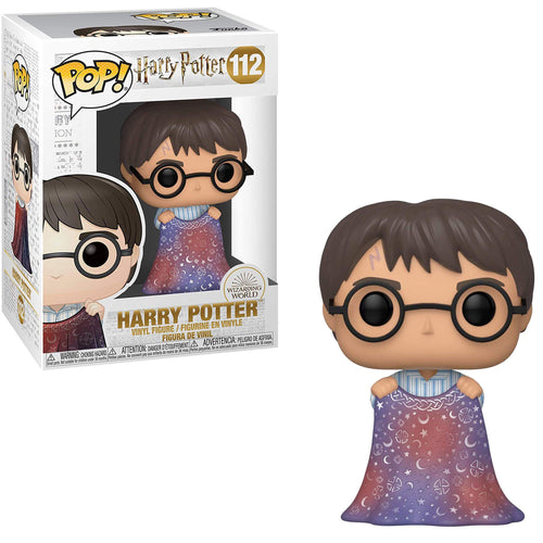 Funko Pop! Harry Potter: Harry Potter - Harry with Invisibility Cloak,Multicolor