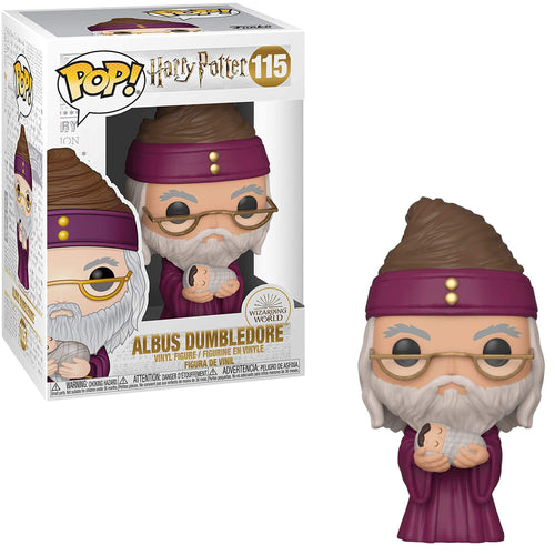 Funko Pop! Harry Potter: Harry Potter - Dumbledore with Baby Harry, Multicolor