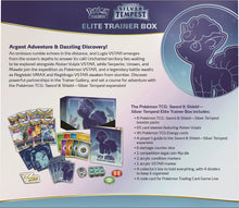 Load image into Gallery viewer, Pokémon TCG: Sword &amp; ShieldSILVER TEMPEST Elite Trainer Box