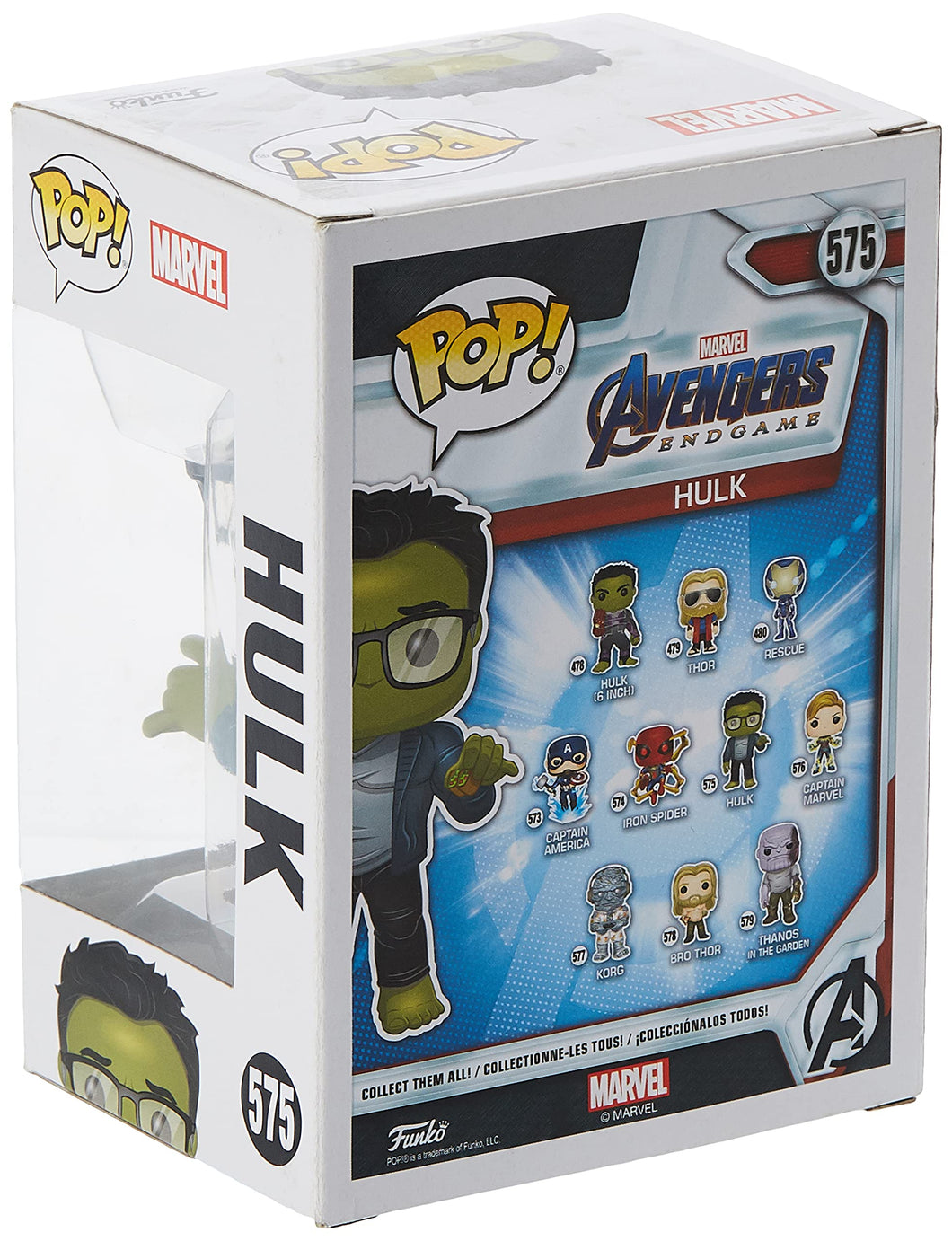Funko Pop! Marvel: Avengers Endgame - Hulk with Taco, Multicolor (45139)