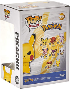Funko POP! Games: Pokemon GRUMPY PIKACHU Figure #598 w/ Protector