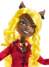 Load image into Gallery viewer, Monster High Frights, Camera, Action! Clawdia Wolf Doll