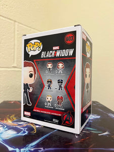 Funko POP! Marvel: Black Widow  NATASHA ROMANOFF Figure #603 w/ Protector