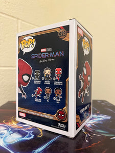 Funko POP! Marvel: Spider-Man SPIDER-MAN Upgraded Suit Figure #923 w/ Protector