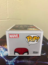 Load image into Gallery viewer, Funko POP! Marvel: Spider-Man SPIDER-MAN Upgraded Suit Figure #923 w/ Protector