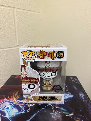 Funko POP! Rocks: Ghost PAPA NIHIL Special Edition Figure #169 w/ Protector
