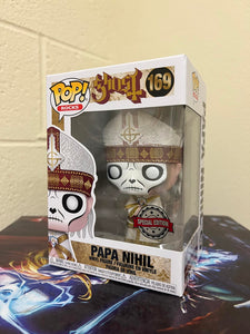 Funko POP! Rocks: Ghost PAPA NIHIL Special Edition Figure #169 w/ Protector