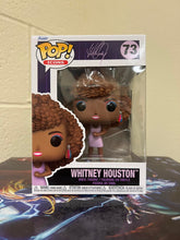 Load image into Gallery viewer, Funko POP! Icons WHITNEY HOUSTON I Want to Dance with Somebody #73 w/ Protector