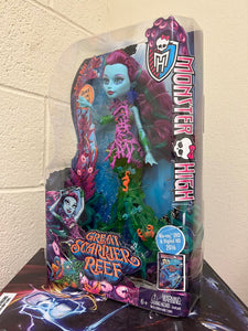 Monster High Great Scarrier Reef Down Under Ghouls POSEA REEF Doll NEW