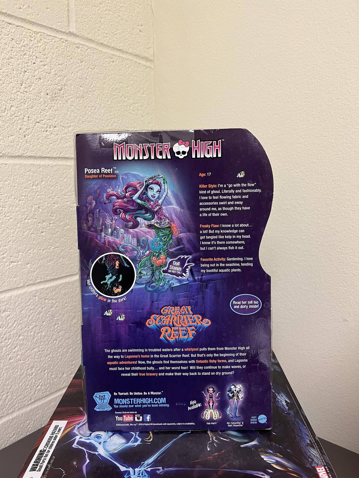 Monster High Great Scarrier Reef Down Under Ghouls POSEA REEF Doll
