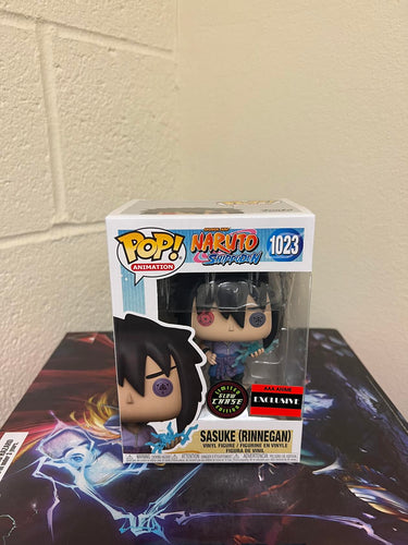 Funko POP! Anime: Naruto SASUKE Rinnegan GITD AAA Exclusive  CHASE Figure #1023