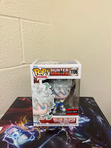 Funko POP! Hunter X Hunter KILLUA ZOLDYCK AAA Exclusive #1106 w/ Protector