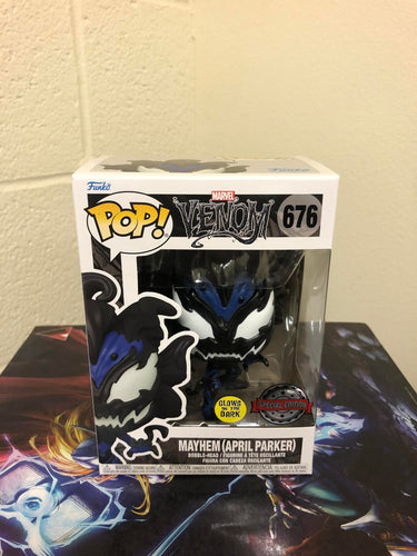 Funko POP! Marvel MAYHEM (APRIL PARKER) GITD Special Ed w/ Protector