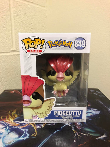 Funko POP! Games: Pokemon S8 PIDGEOTTO Figure #849 w/ Protector