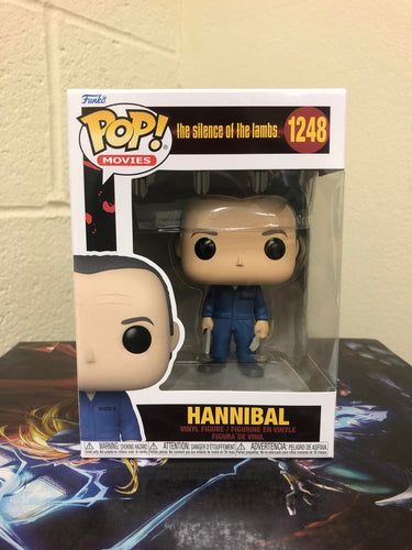 Funko POP! Movies: Silence of The Lambs HANNIBAL Figure #1248 w/ Protector