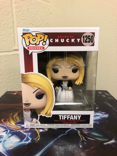 Funko POP! Movies: Bride of Chucky TIFFANY Figure #1250 w/ Protector