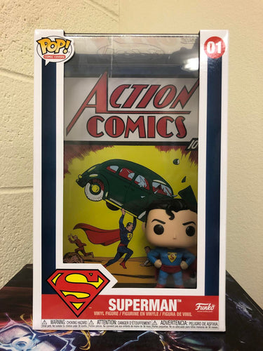 Funko POP! Comic Covers: DC SUPERMAN Comic Figure #01