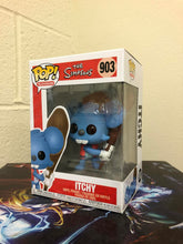 Load image into Gallery viewer, Funko POP! Animation: Simpsons ITCHY Figure #903 w/ Protector