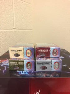 Magic The Gathering Mercadian Masques Deepwood Menace, Disrupter, Rebel Call, Tidal Mastery Theme Deck SET OF 4