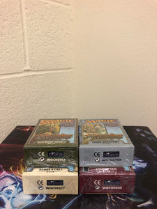 Magic The Gathering Mercadian Masques Deepwood Menace, Disrupter, Rebel Call, Tidal Mastery Theme Deck SET OF 4