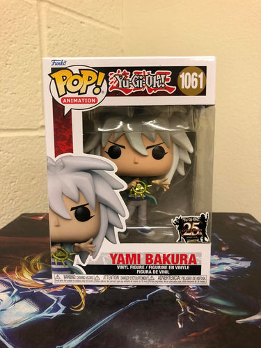 Funko POP ! Animation: Yu-Gi-Oh! YAMI BAKURA Figure #1061 w/ Protector