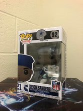 Load image into Gallery viewer, Funko POP! NFL DEION SANDERS Cowboys Home Figure #92 w/ Protector