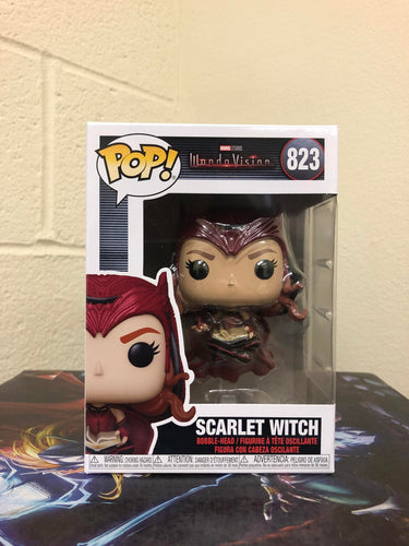 Funko POP! Marvel: WandaVision The SCARLET WITCH Figure #823 w/ Protector