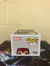 Load image into Gallery viewer, Funko POP! Marvel: WandaVision The SCARLET WITCH Figure #823 w/ Protector