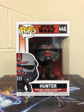 Load image into Gallery viewer, Funko POP! Star Wars: Bad Batch HUNTER Figure #446 w/ Protector