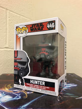 Load image into Gallery viewer, Funko POP! Star Wars: Bad Batch HUNTER Figure #446 w/ Protector