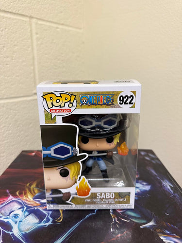 Funko POP! Anime: One Piece SABO Figure #922 w/ Protector