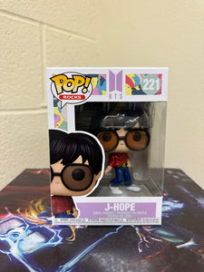 Funko POP! Rocks: BTS - Dynamite J-HOPE Figure #221 w/ Protector